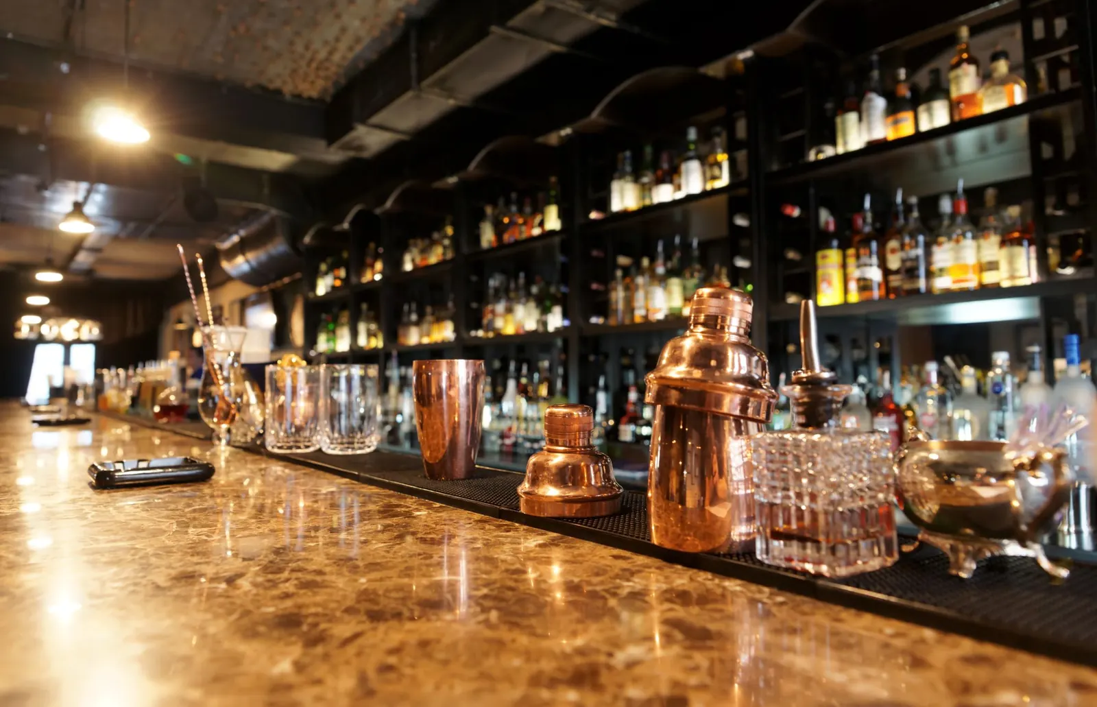 bar counter
