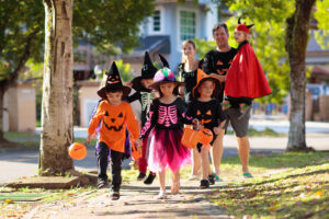 Halloween safety for pedestrians